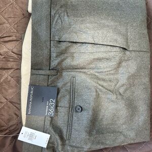 Banana Republic Charcoal Trousers